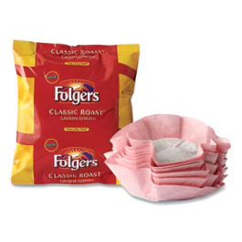 FOL06239 .9 Ounce Folgers Coffee Classic Roast Regular Filter Packs, 40 ...