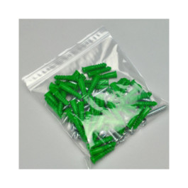 F41318K 13 X 18  4 Mil Thicknessl Clear Reclosable Ziplock Poly Bag FDA App