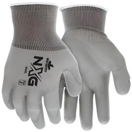 9666V Large Vend Pack Gray 13 Gauge String Knit Nylon Shell Work Glove With