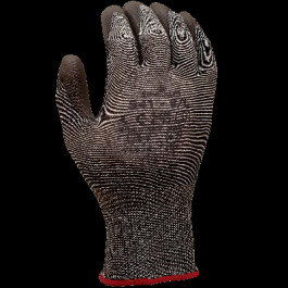 541 Size 9 X-Large Gray 13 Gauge Vend Pack Machine Knit Liner With Gray Pol