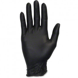 GN403B Medium 4 Mil Pro Black Nitrile Glove 10 Boxes/Case 100 Gloves/Box