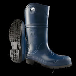 89086-16 Mens Size 16 Blue Dunlop Durapro Steel Toe High Boot Oil Resistant