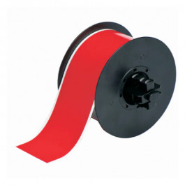 B30C-2250-595-RD Brady 2.25 X 100' Red All Weather Permanent Adhesive Vinyl