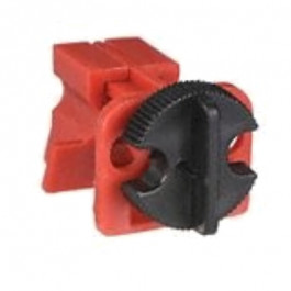 BRD66321 Red Circuit Breaker Lockout Loto Device Clamp-On For 120/277 Volt,