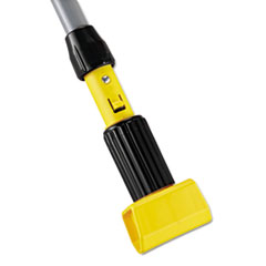 RCPH226 1.13 X 60 Inch Gripper Aluminum Mop Handle Gray/yellow, 1 Case/12 E