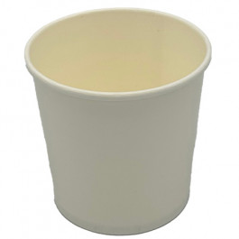 Empress Paper Food / Soup Container Bulk 16 oz White 500 / cs