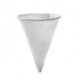 CC45 Eco Touch 4.5 Ounce White Cone Cups 4.5 Ounce White Water Cup, 5000 Ea