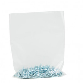 60F-1218 12x18 6mil Clear Low Density Flat Poly Bag, 500 Each/case