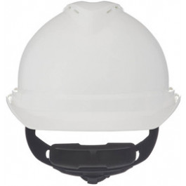 10034018 Msa White V-gard Polyethylene Cap Style Hard Hat With 4-point Ratc