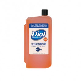 84019 Dial Gold Liquid Antibacterial Hand Soap 1 Liter Refill E2, 8 Each...