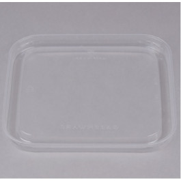 LGS-6 6" Clear Square Lid For Gs6-4s Fabri-kal Greenware On-the-go Box Rece