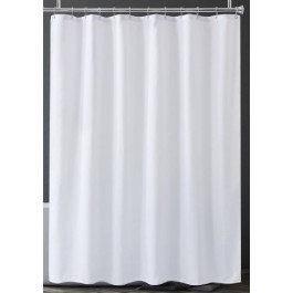 885-W 70" X 72" White Shower Curtain Liner, Case/36 Each