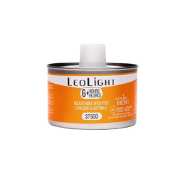 ST600 Pico Hospitality Leolight 6 Hour Vesta Heat Orange Stem Top Wick C...