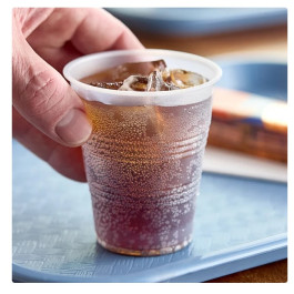 Y7 7oz Clear Dart Translucent Cup 100/pkg 25pkg/case