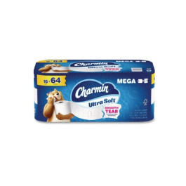 Charmin Ultra Soft Septic Safe 2-ply White Bathroom Tissue, 208 Sheets/r...
