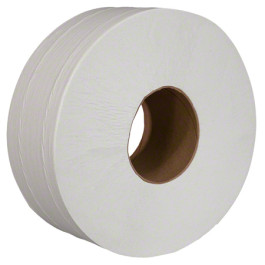 MP-5216 9" X 1000' 2ply White Jumbo Roll Bath Tissue 3.3" Core 1000' Per...