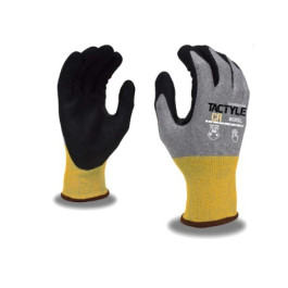 6685 Xlarge Tactyle Cr: 18-gauge Hppe/steel Shell  Tuf-cor? Nitrile Coating